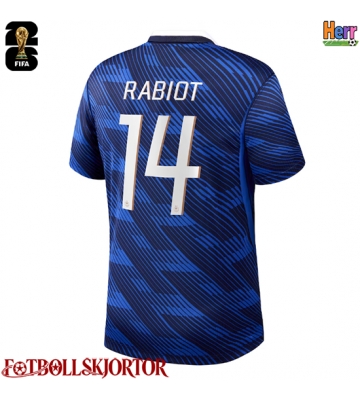 Frankrike Adrien Rabiot #14 Hemmatröja VM 2026 Kortärmad